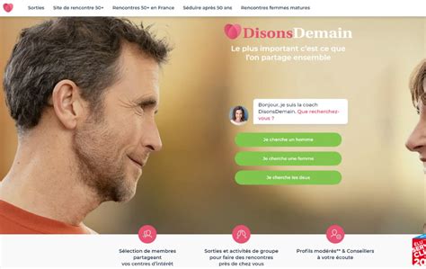 disons demain|Rencontres célibataires senior en France